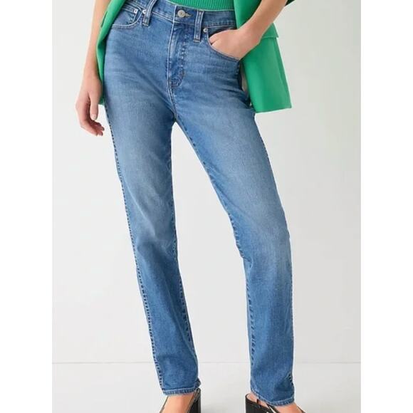 J. Crew Denim - J. Crew 10" vintage Slim-Straight Jean in Misty Surf Wash sz 26